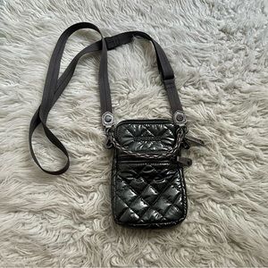 MZ Wallace Micro Crosby Anthracite Metallic